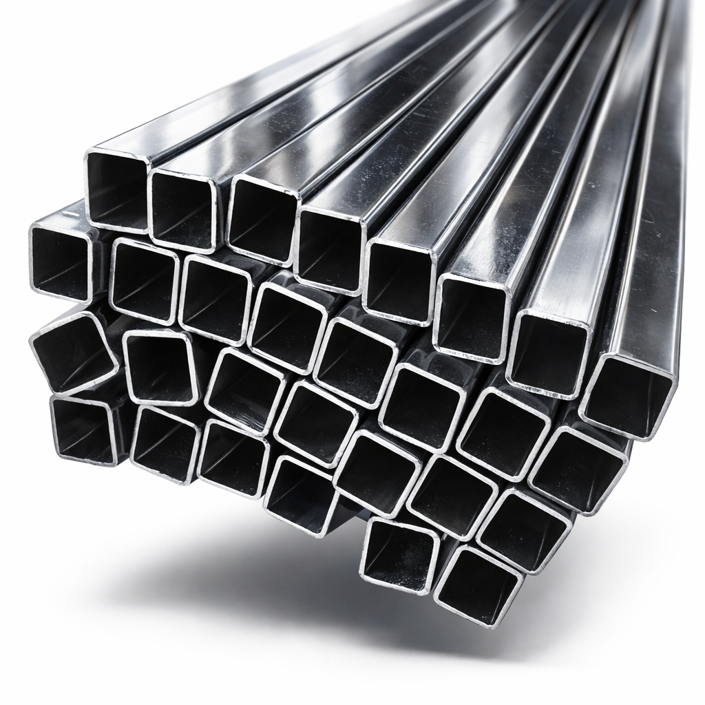 Трубы нержавеющие электросварные (ЭСВ) AISI квадратные