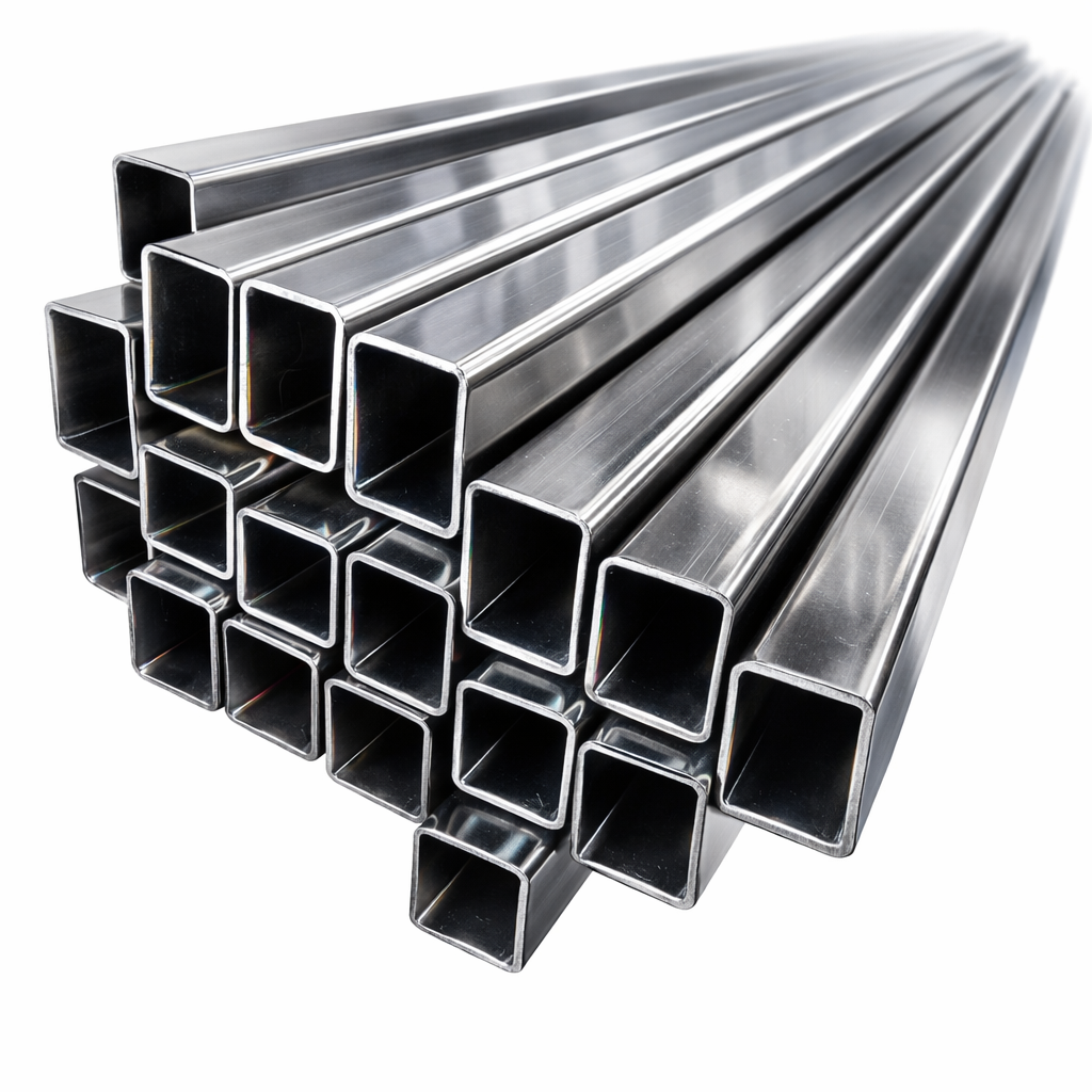 Трубы нержавеющие электросварные (ЭСВ) AISI прямоугольные